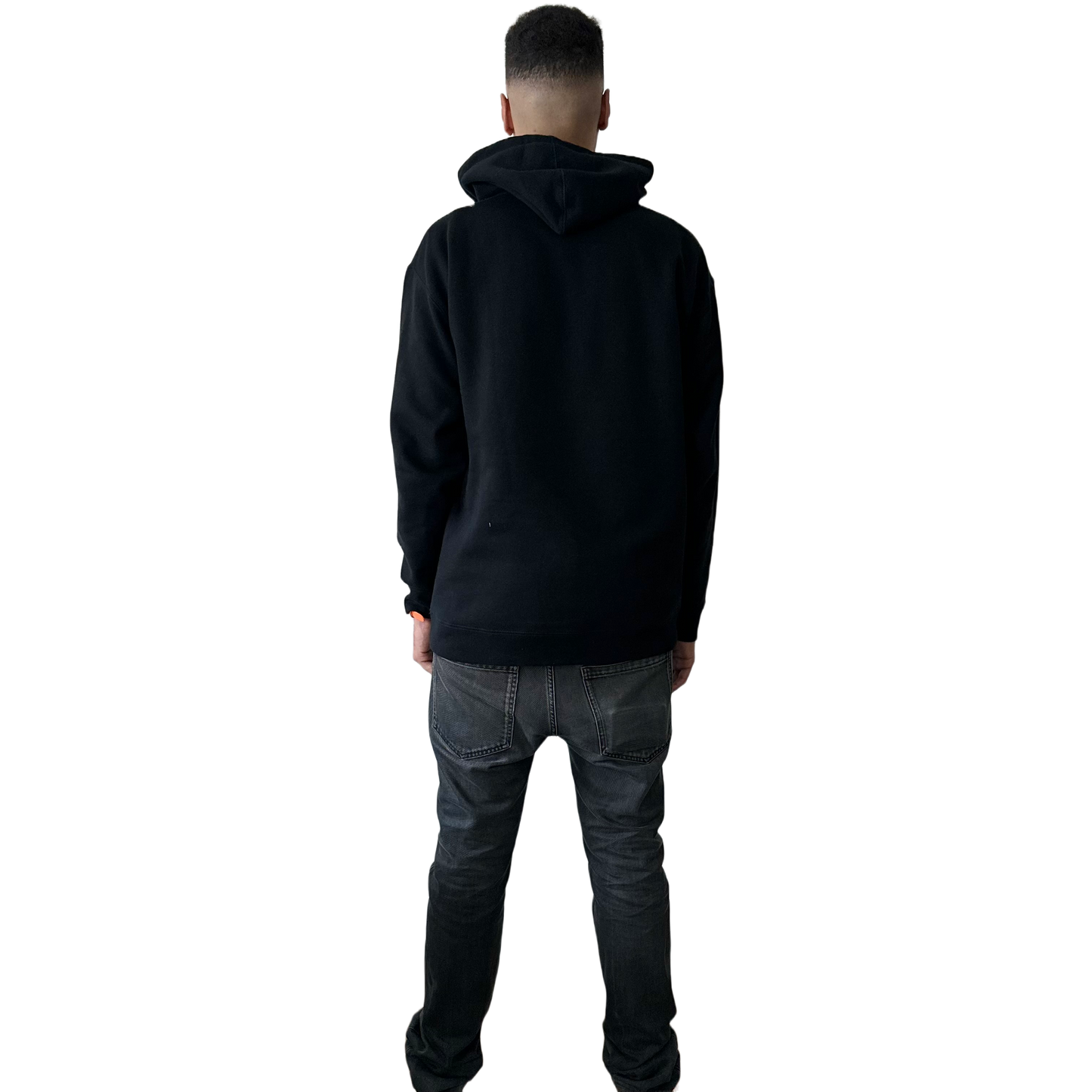 Shrunken Head Hoodie Black